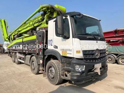 Secondhand Pump Truck Zoomlion with Benz Chassis 63m Good Condition
