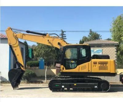 16ton Crawler Excavator Model Hq160-8c Medium Excavator From China