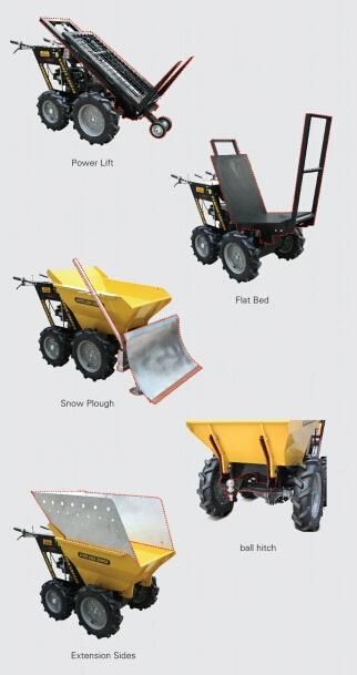 Ant Machinery Mini Dumper Power Barrow Wheel Barrow By300