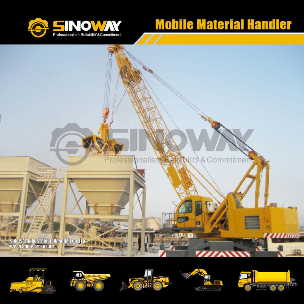 China Brand New Material Handler Machine on Wheel for Loose Material Handling