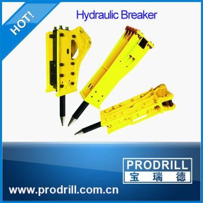 Excavator Mounted Hydraulic Breaker for Quarry