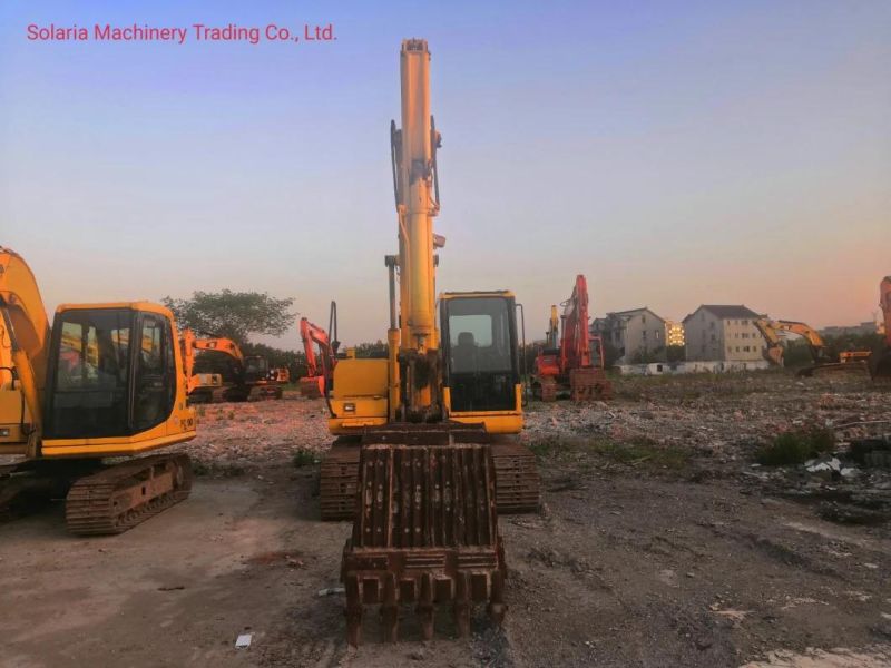Used Hydraulic Excavator Japan Original Komatsu PC130-7 Crawler Digger