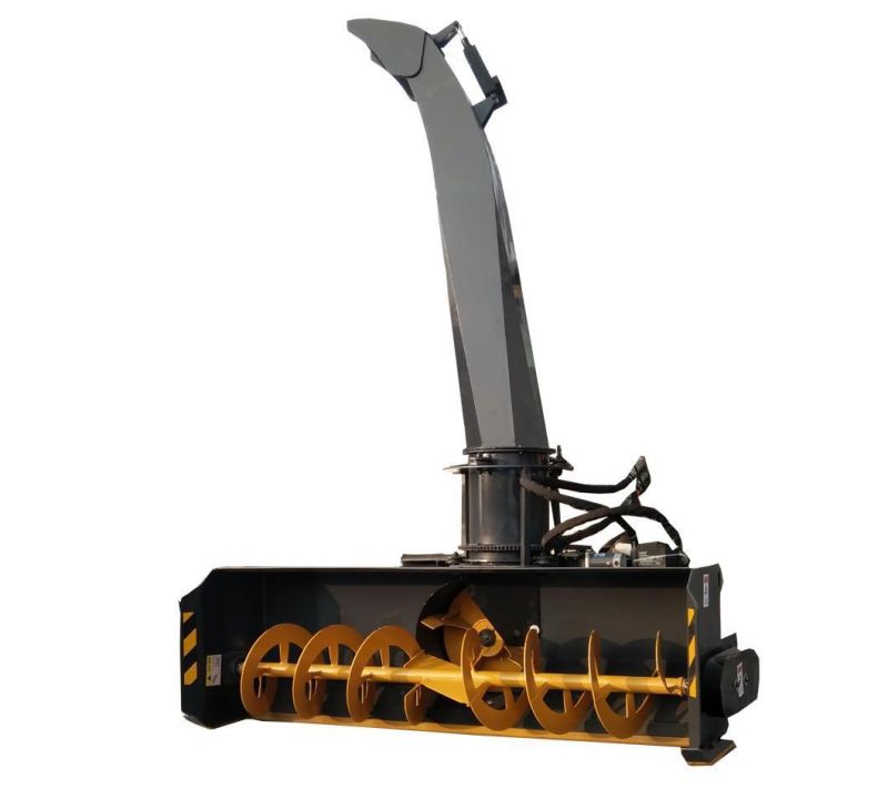 Skid Steer Loader with Snow Blower Attachment for Sale Big Snow Sweeper Mini Loader