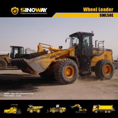 Mini Shovel Loader Sinoway Hydraulic Articulated Wheel Loader for Sale