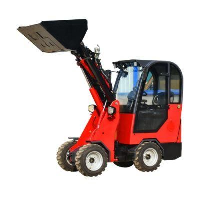 Construction Machinery 0.6ton Small Garden Mini Tractor with Front Loader on Sale