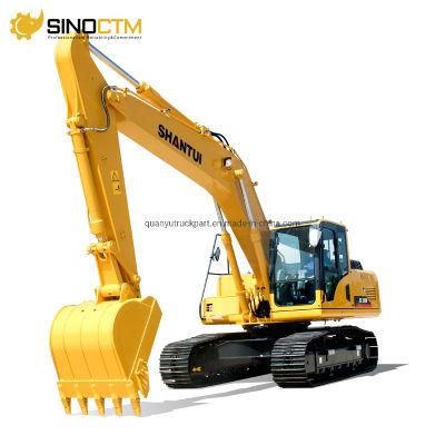 China Shantui Construction Machinery 20 Ton 0.9m3 Se210 Crawler Track Excavator