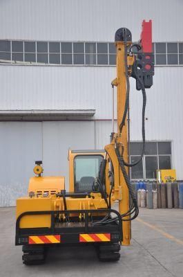 Safety Guardrail Pile Driver for Road Construction