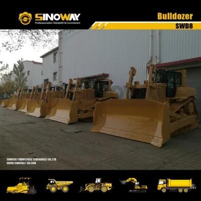 Construction Machinery Ce ISO Dozer Swd8 257kw/350HP Crawler Bulldozer