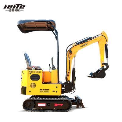 Newest Cheap Crawler Mini-Excavator Mini Bagger / 1 Ton Micro Digger Mini Excavator Prices for Garden