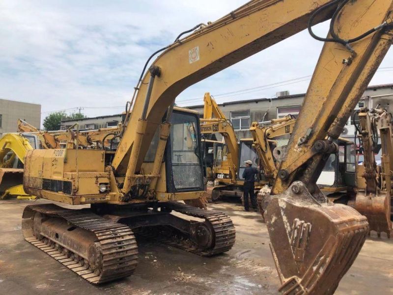 New Arrival 0.5m3 Original Color Used Caterpillar E120b Excavator