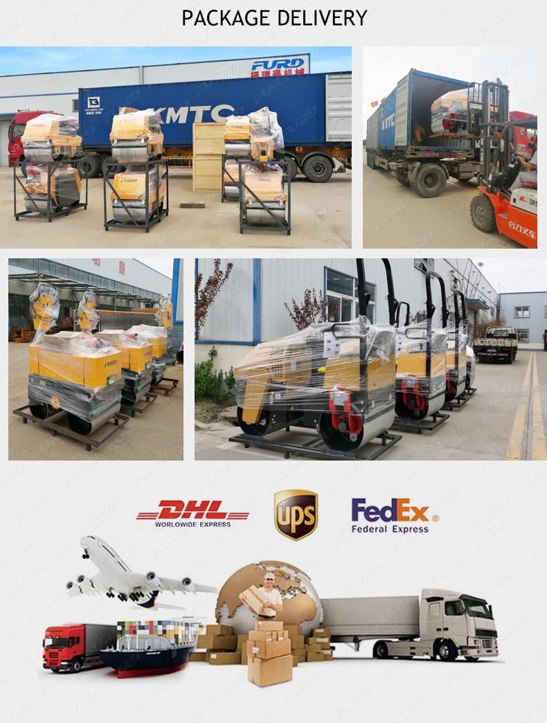 3 Ton Asphalt Roller with Perkins Engine Double Drum Road Roller for Compaction