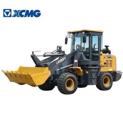 XCMG Official Lw180fv 1.8 Ton Mini Small Micro Front Wheel Loader Price for Sale