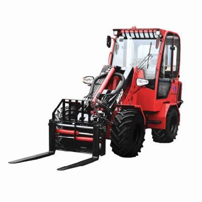 2000kg CE Approved Small Gradern Tractor Front End Loader Mini