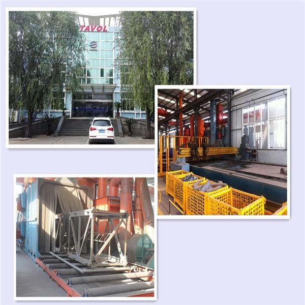 4ton Flat-Top Tower Crane Qtz50 Series 5010 Top Slewing Cranes