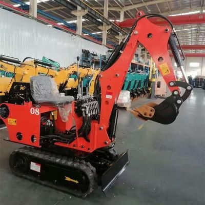 Shandong Elite Chinese Mini Digger Mini Excavator Et08 with Low Price