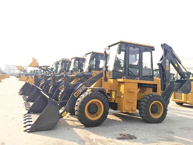 China Tractor with Loader and Backhoe Wz30-25 for Sale