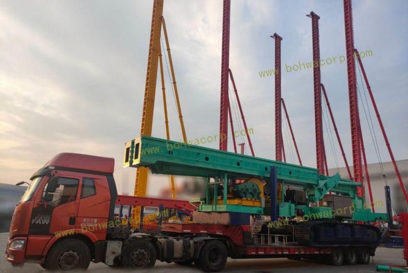 Hydraulic Piling Auger Drilling Machine Piles Driver