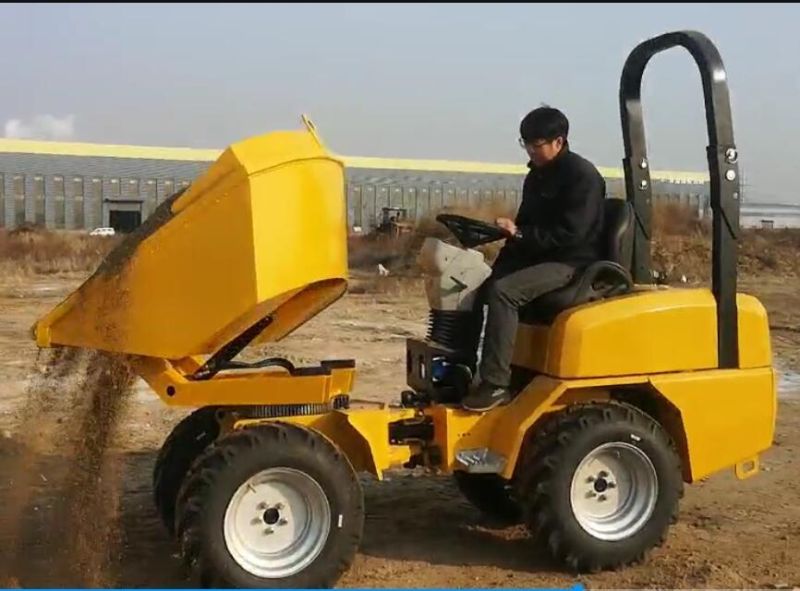 Haiqin Brand New Hydraulic Mini Dumper with 4X4 Drive
