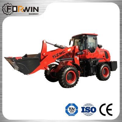 High Quality Construction Machinery Equipment Small Front End Shovel 2 Ton Compact Bucket Hydraulic Mini Wheel Loader Fw938b with CE