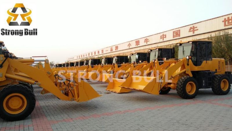 Strongbull Loader Mini Wheel Loader Zl08f