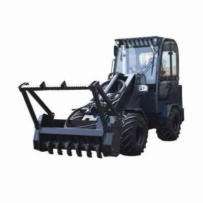 Steel Camel 2 Ton 2000kg Capacity CE EPA Compact Strong Loader with Big Output for Heavy Attachments Like Mulcher