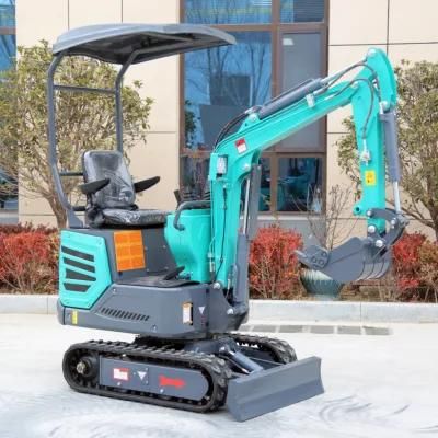 1 Ton Excavators CE/EPA Compact Mini Hydraulic Digger Mini Excavators