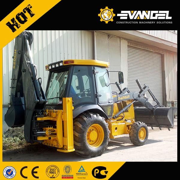 China Top Brand Changlin Backhoe Loader 630A 1.0/0.3m3 70kw for Sale