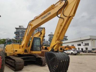 Used Komatsu Excavator PC130 PC200 PC220-6 PC 350 Excavadora Bucket Excavator for Sale