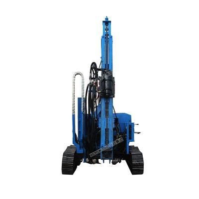 Telescopic Sliding Chassis Hydraulic Pile Drilling Machine