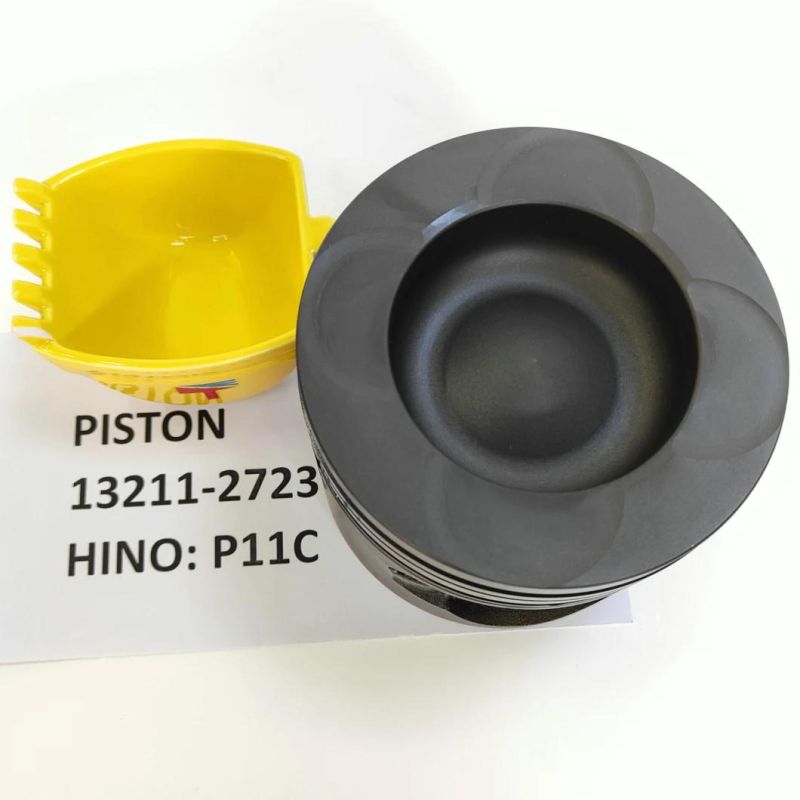 High-Performance Diesel Engine Parts Piston 13211-2723 for Excavator Kx155 Kx161 Kx185 Engine P11c