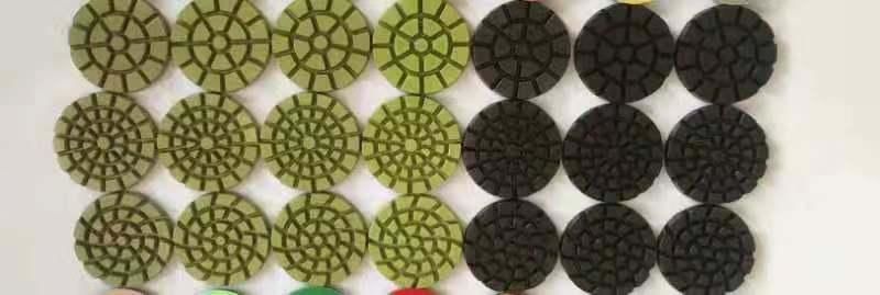 4inch Resin Bond Dry Concrete Polishing Pads Floor Renew Sanding Discs Repairing for Concrete Floor