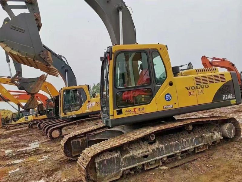 Volvo Ec240blc Ec210 Ec290 Ec460 Mining Machine Used Second Hand Crawler Excavator Digger Caterpillar Komatsu Hitachi 24 Ton Excavators Ec240 for Sale