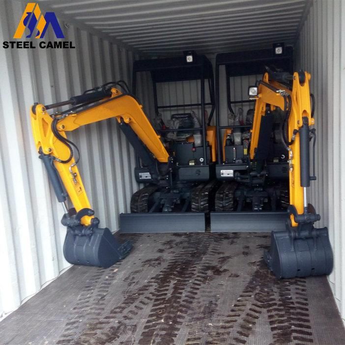 Backhoe Mini Crawler Carrier Excavator with Breaker