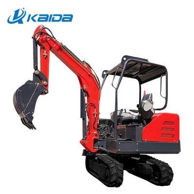 New Hydraulic 2.5 Ton Mini Excavator Machine for High Efficiency of Construction Engineering