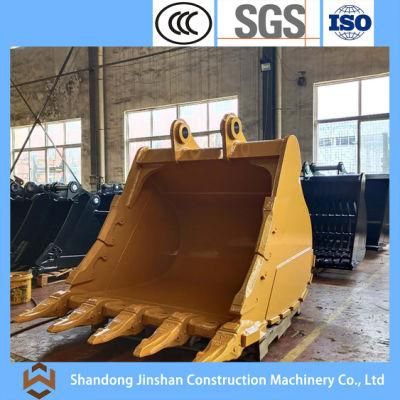 Mini Excavator Standard Universal Bucket with Toothed Rock Bucket