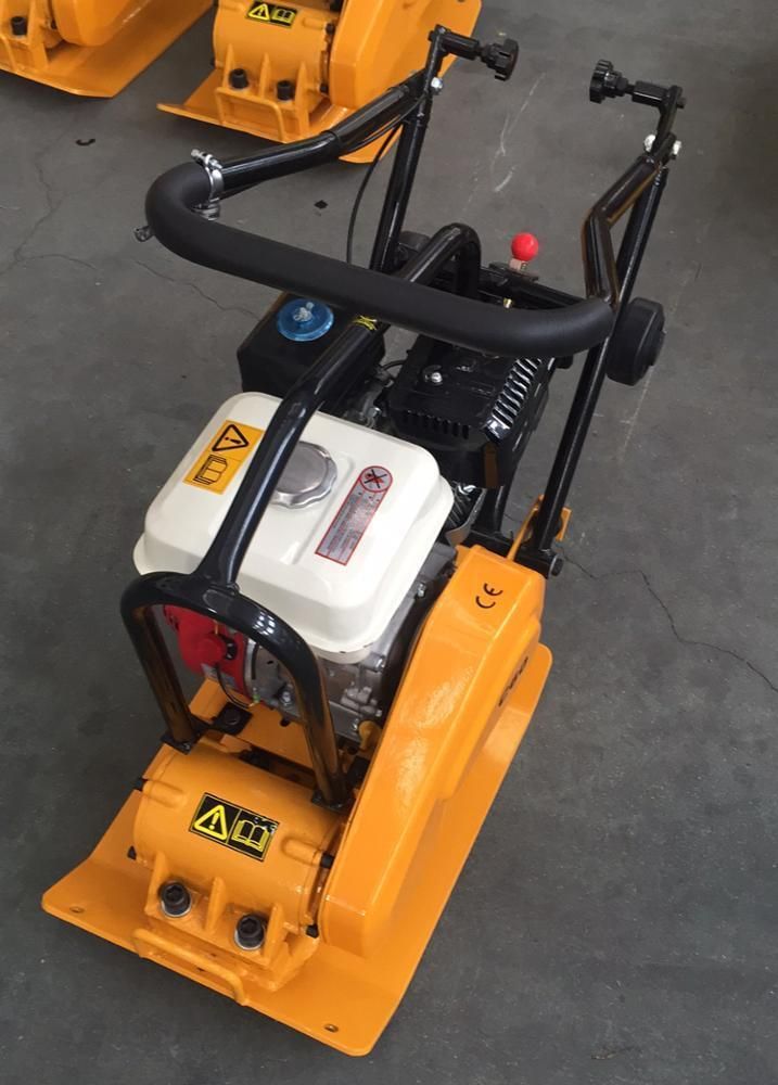 Gmc-100 Vibrating Concrete Plate Compactor Machine with Honda Robin Gasoline Engine for Sale