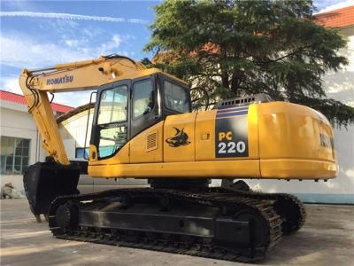 Low Price PC220-7 Komatsui Excavator, Low Working Hours Used Komatsui PC220 Crawler Excavator/Used Komatsui PC220-7 Digger on Sale