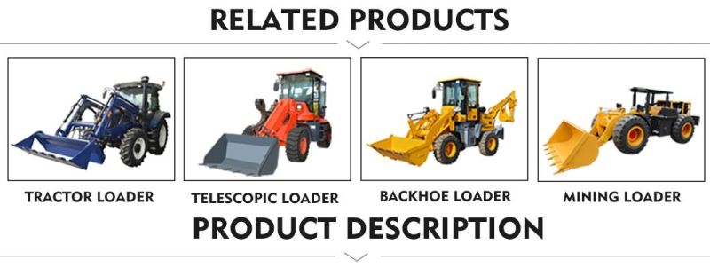 Fuel Efficient Hydraulic Shovel Wheel Loader Wheel Loader Parts Korea Factory