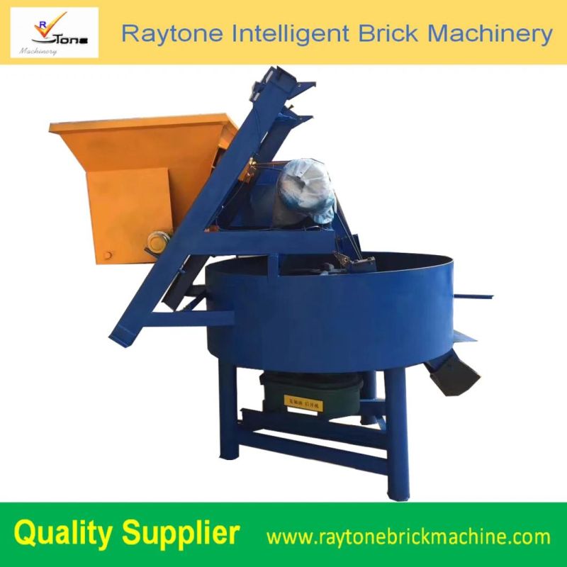 Jq350 Concrete Pan Mixer Machine for Small Business