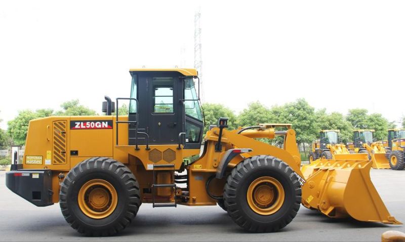 XCMG Zl50gn Log Wheel Loader 3ton Front End Loader with Grappler Attachment