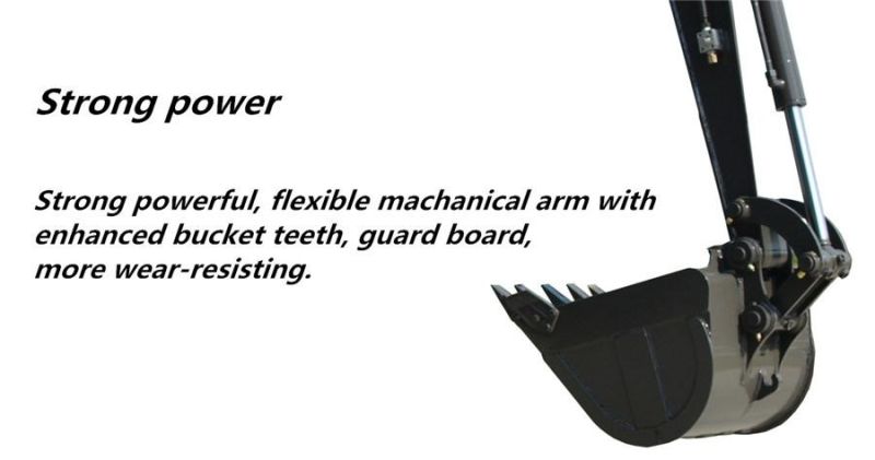 Mini Excavator Hydraulic Breaker Wheel Excavator for Sale in Malaysia