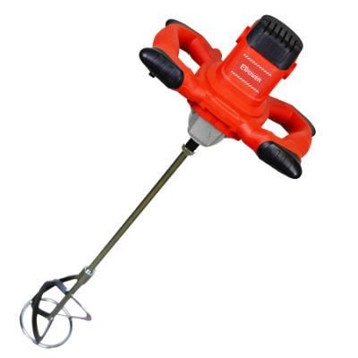 Etpower Portable 1200W Handheld Electric Putty Paint Mixer for Cement Mixing