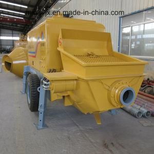 Easy Operation Diesel Fuel Trailer Concrete Pump