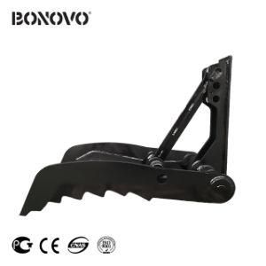 Bonovo Customizable Excavator Mechanical Thumb Bucket for All Excavators