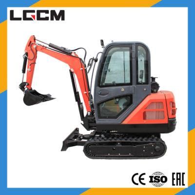 Lgcm CE EPA Euro5 Mini Excavator 4t Crawler Digger