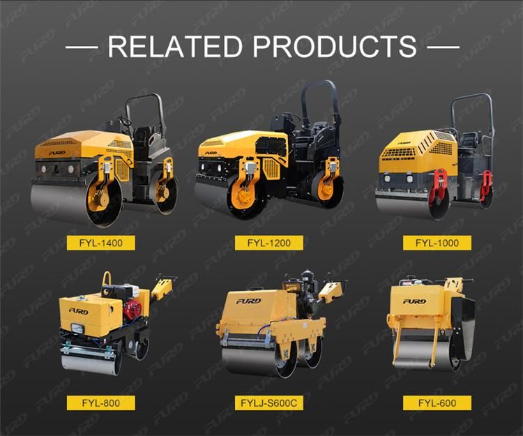 8 Ton Heavy Duty Road Roller Vibratory Roller Machine Compactor