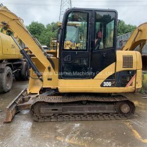 6 Ton High Quality Caterpillar Japanese 306D Used MIDI Excavator with Reasonable Price