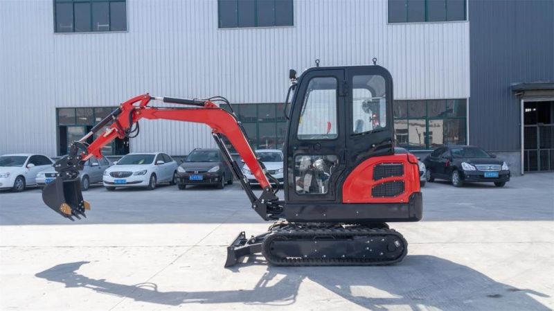 2022 Hot Sale! ! ! Euro V/EPA Kubota 1.8t 2t Mini Excavator with Boom Swing and Radio! ! !