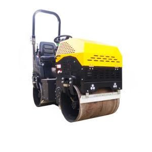 1 Ton Small Double Drum Vibratory Road Roller with Perkins Engine