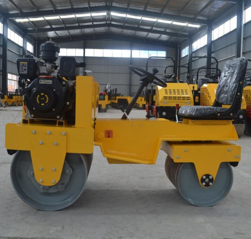 Pme-R900 Vehicle Type Air Cooled Electric Start, 36ah Battery Road Roller